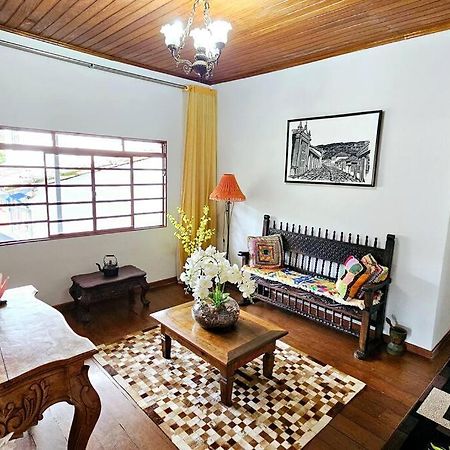 Вилла Casa Dos Coelhos, 750M Do Centro, Ate 12 Pessoas Тирадентис Экстерьер фото