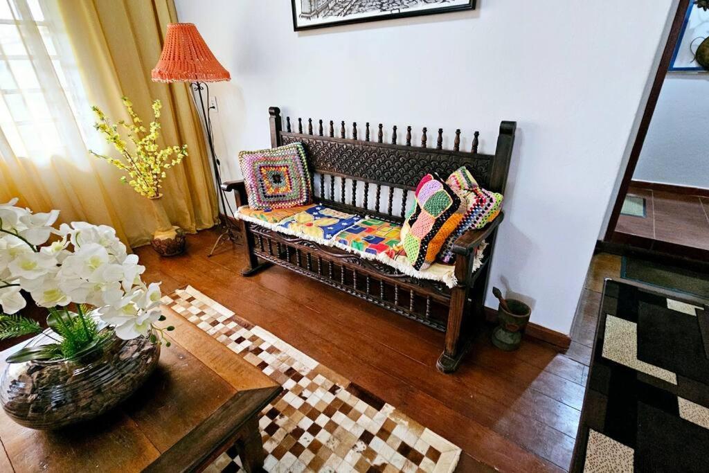 Вилла Casa Dos Coelhos, 750M Do Centro, Ate 12 Pessoas Тирадентис Экстерьер фото